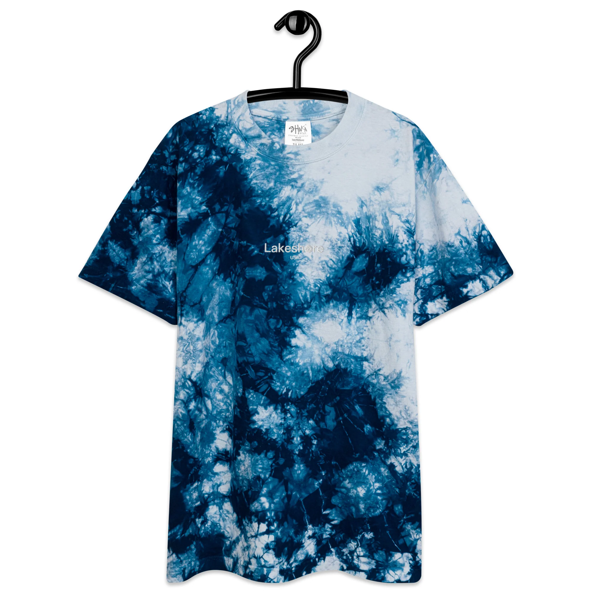 Backroads Oversized Retro Tie-Dye Tee