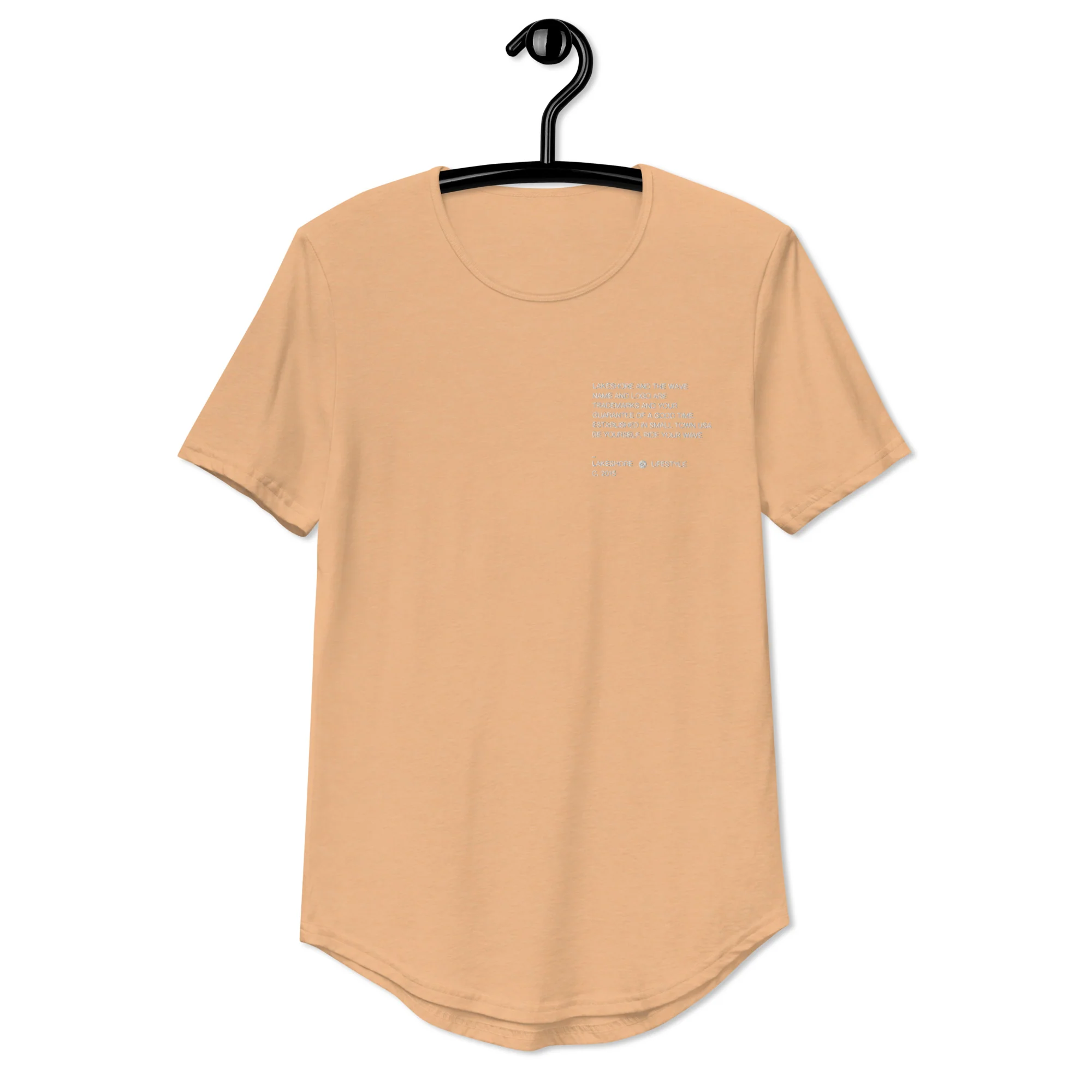 Bella Canvas x Lakeshore Curved Hem T-Shirt